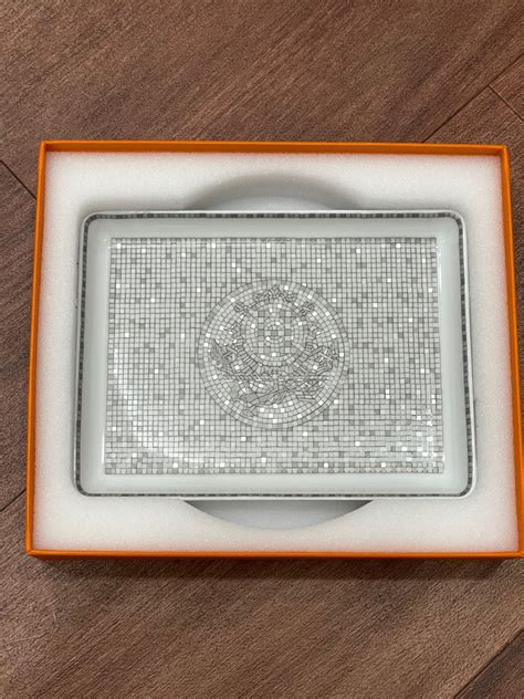 hermes treysa|hermes mosaique tray.